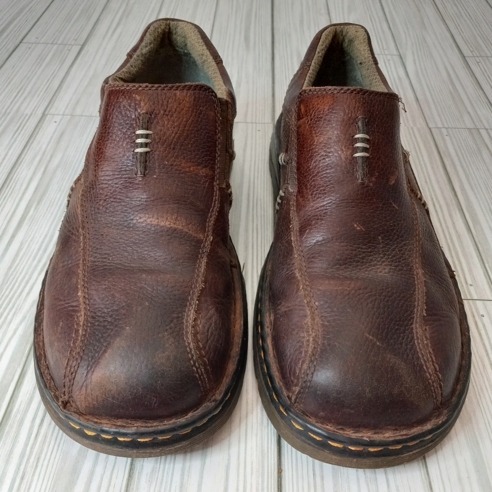 Vintage Dr. Martens Y2K Leather Casual Slip-On Loafer Boots